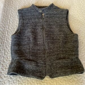 Y2K Horny Toad Activewear Women’s Fleece Full Zip Vest w/Pockets VTG